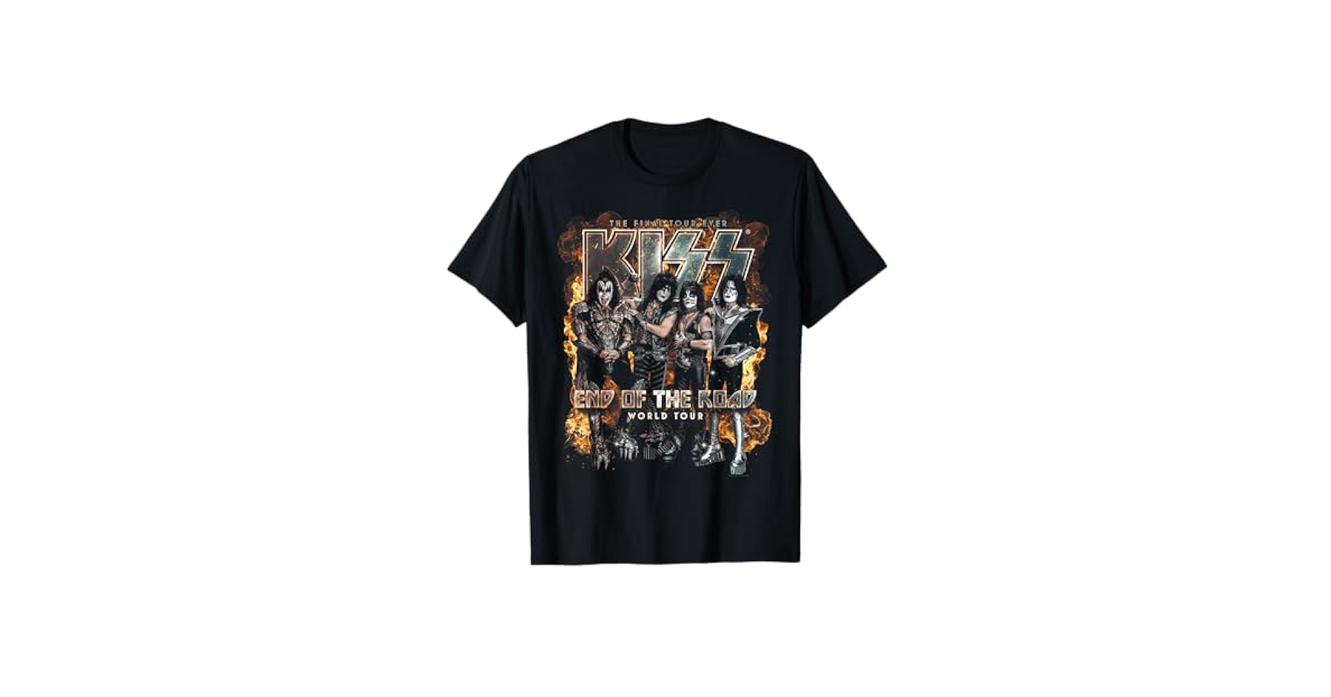 KISS Enjoy The Road Tour Tシャツ Lサイズ Kiss End Of The Road Tour Official Merchandise T-Shirt NEU