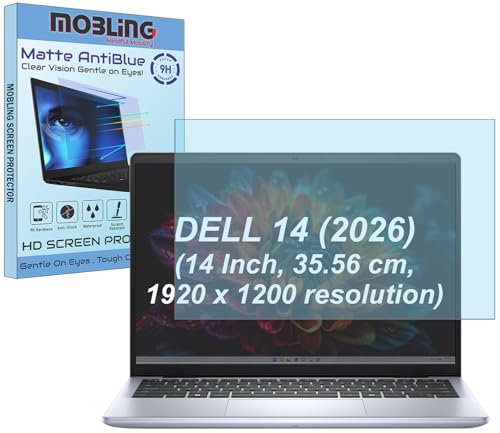 Image of Anti Blue Light Matte Finish Screen Guard Compatible With Laptops With DELL 14 2026 & Dell Inspiron 5440 (14 Inch, 35.56 cm, 1920x1200 Resolution Laptop) Screen Protector Not a Tempered Glass