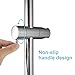OFFO Shower Slide Bar 28 in Adjustable Installation Distance 19-27 in with 360° Adjustable Handheld Shower Head Holder for Bathroom, Screw Wall Mounted, Chrome Finish