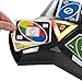 Mattel Games UNO Triple Play Card Game for Family Night with 3 Discard Piles, Lights & Sounds, Special Stealth Mode