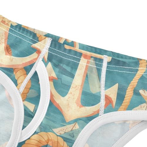 KLL Anchors and Ropes Baby Boys Soft Briefs Breathable Children Undies4