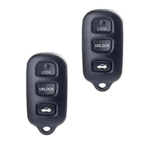 2 BexKeyless New Replacement Remote Car Key Fob fits GQ43VT14T 2003-2008 Pontiac Vibe/Toyota Corolla/Matrix