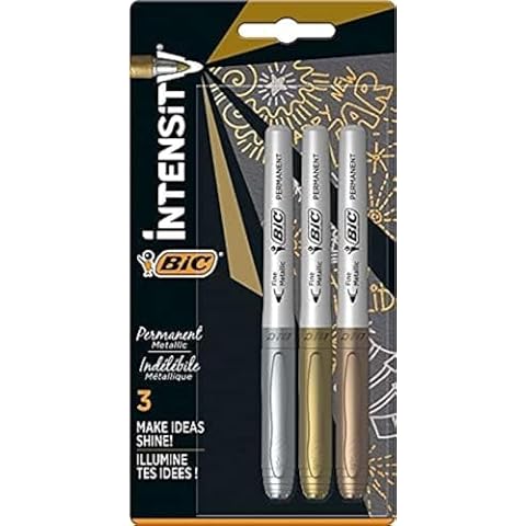 Marqueurs BIC Intensity Métalliques X5 Cover
