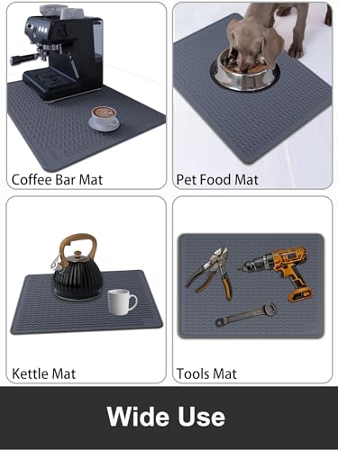 Stove Top Covers for Electric Stove, Food Grade Heavy Duty Silicone Glass Stove Top Cover Protector, Induction Cooktop Protector, Heat Resistant Range Ceramic Stove Top Covers Mat, Oven Cover