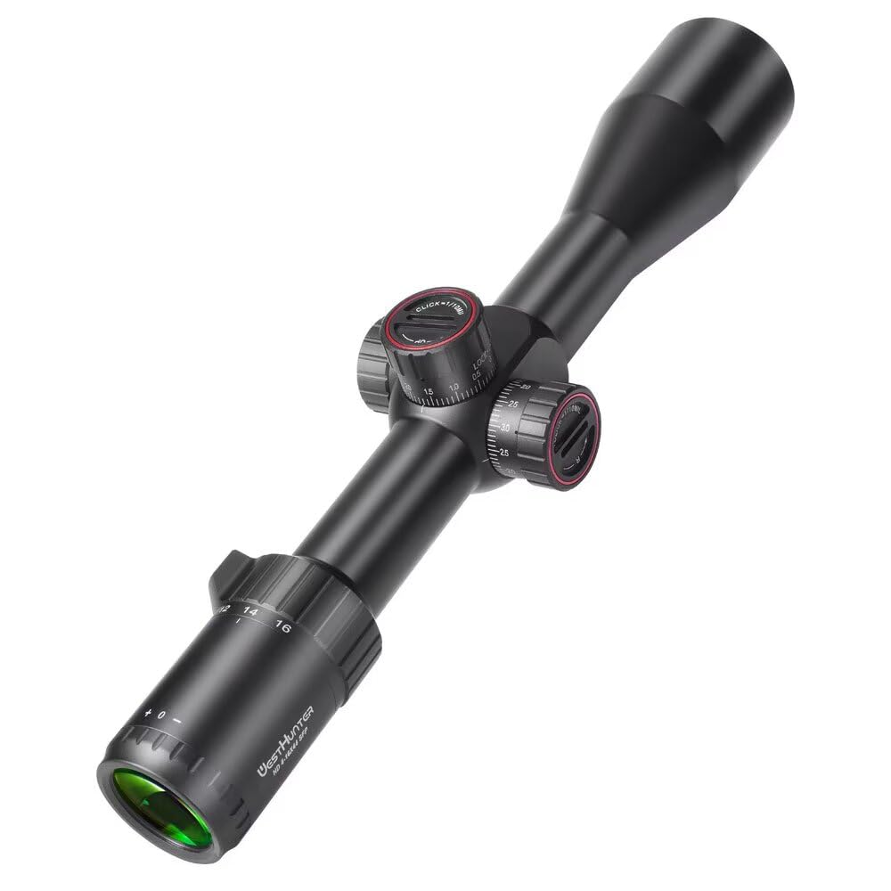 Anillas para Mira Telescópica WestHunter Optics, Soporte de Precisión para Instalar Miras de 34mm & 30mm & 25.4mm en Rieles Picatinny(Únicamente para Actividades Deportivas) | Black