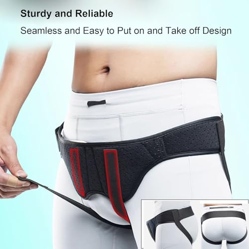 Faja para Hernia Ajustable con Almohadillas de Compresión miniatura 5