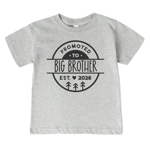 Promoted to Big Brother Est. 2026 - Future Big Bro Announcement Infant/Toddler/Youth T-Shirt