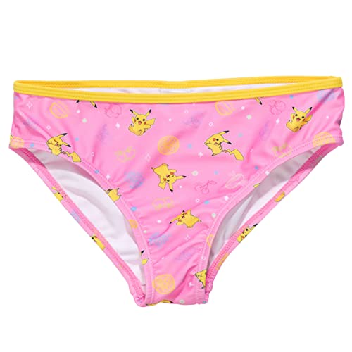 Image of Pokemon Pikachu Squirtle Jigglypuff Girls Rash Guard and Bikini Bottom Little Kid to Big Kid