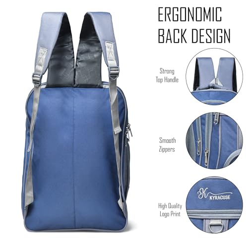 Image of 35L Pink Laptop Bag Backpack for menंWomen Boys and Girls Luggage Travel Bags with 17.3 inches And School Bag Laptop Compartment