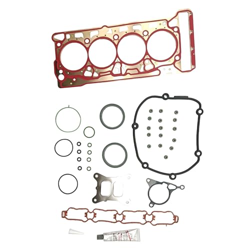Image of PartsFlowHead Gasket Set Fit 2008-2009 Audi A3 A4 Quattro Volkswagen Jetta Passat 2.0L For 2010-2017 Audi A5 Quattro 2.0L For 2010-2014 Audi A5 2.0L For 2013-2017 Audi Q5 2.0L
