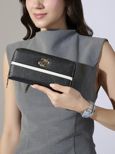 Image of Lavie Signature Women's St.Cloud Colourblock Zip Around Wallet | Gift for Women