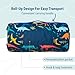 Wildkin Kids Original Nap Mat – Cozy Kids Sleep Mat with Pillow, Ideal for School & Travel - Jurassic Dinosaurs