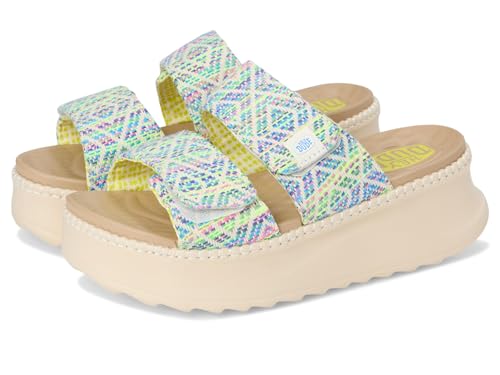 HEYDUDE Women's Delray Slide Surf Baja Loafer