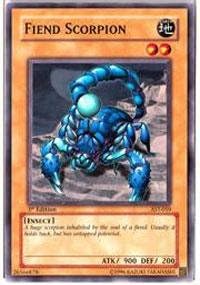 Yu-Gi-Oh! - Fiend Scorpion (AST-059) - Santuario Antiguo - Edición ilimitada - Común