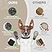 Adiwo Hundesocken Anti Rutsch, 2 Paar Hunde Socke, Hundeschuhe Mit Verstellbaren Riemen, Hundeschuhe Pfotenschutz Outdoor Inneneinsatz, XS