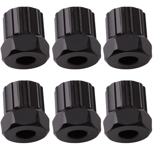 Wvapzwr 6Pcs Bike Cassette Lockring Tool, Bike Freewheel Remover, Mountain Bike Cassette Removal Tool, Bicycle Shop Tools for Repairing Bikes