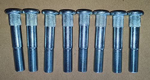 (Set Of 8Pcs) (M12*1.25 * 58) Front Rear Wheel Stud Bolt 7518671 For Polaris Sportsman 550 850 1000 Xp Scrambler 2009-2022 Atvs #TOP26