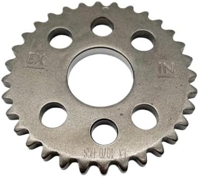 Motorcycle Timing Chain 120 Links Tensioner Bolt Seal Ring Camshaft Sprocket For KEWS YBS300 ENGINE TIMING DRIVEN PARTS(Camshaft Sprocket)