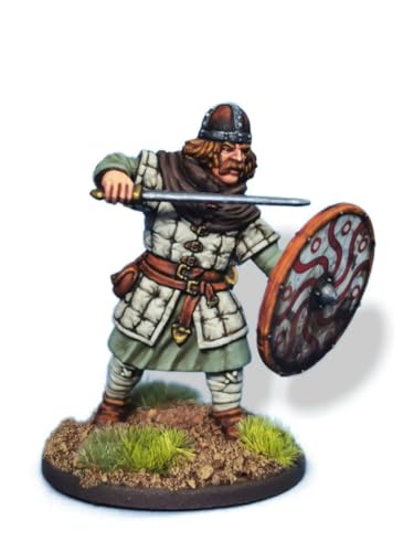 Miniaturas Saxonas Tardías Anglo Danesas para Wargames 28mm miniatura 2