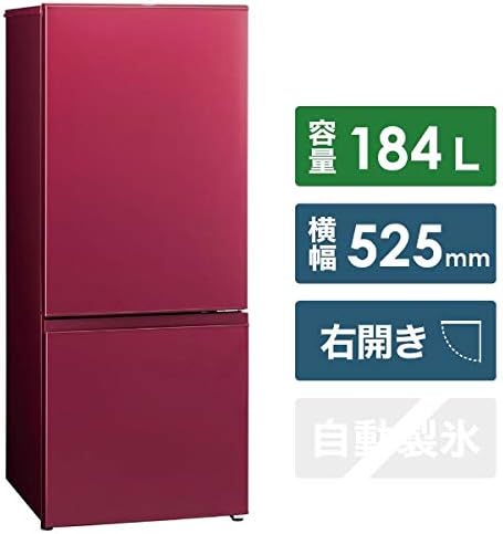 アクア　AQUA　冷凍冷蔵庫　１８４L　ルージュ　AQR-18G（R） アクア AQUA 冷凍冷蔵庫 184L ルージュ AQR-18G（R） Amazon