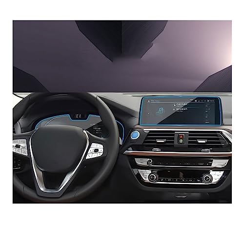 Verre trempé BMW X3 X4 G01 G02 protection écran navigation GPS 2018-2020