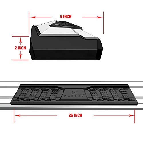 Estribos estilo OE cromados para Toyota 4Runner 2014-2024 miniatura 3