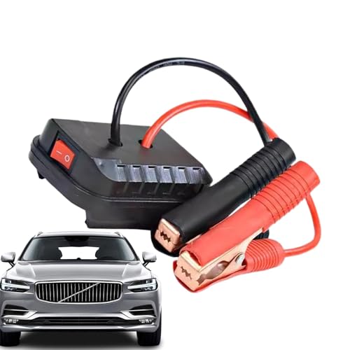 Booster De Batería De Vehículo - Arrancador De Salto De Coche De Emergencia, Adaptador De Alimentación De 18-21 V | Inversor Para Batería Automática Portátil, Arrancador De Salto Pesado Para Camión,