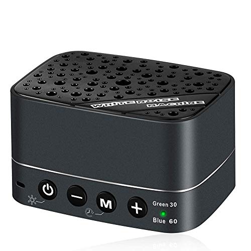 White Noise Machine Rechargable - Sound Machine for Sleeping - 7 Natural and Soothing Sounds & TF Ca - //coolthings.us