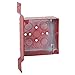 2-1/8 in. Deep 30.3 cu. in. 4 in. Life Safety Box - Red (25-Pack)