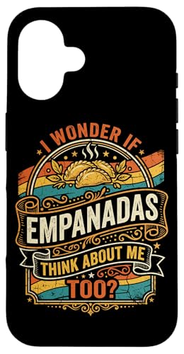 �N���V�b�N I Wonder If Empanadas Think About Me �T�C�� �X�}�z�P�[�X iPhone 16 �p