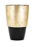 Imax 83909 Olsen Glass Vase, Black