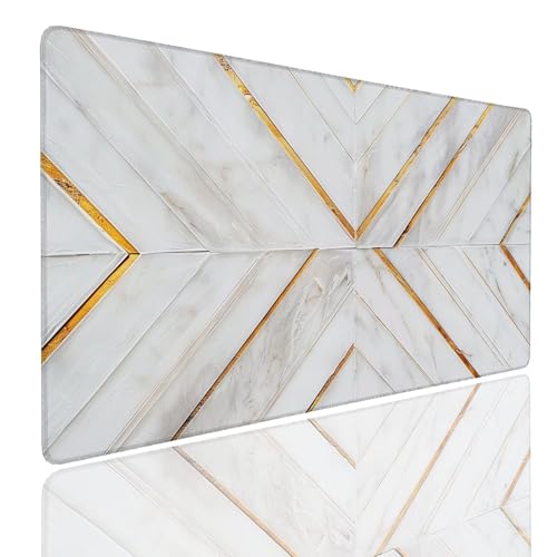 Tapis de souris XL Marble pour protéger le bureau et stopper les glissements