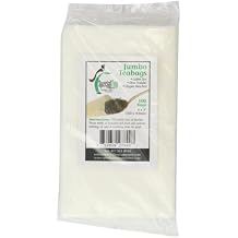 Special Tea Company 4 by 3-Inch 100-Piece Empty Tea/Herb Bags, Jumbo