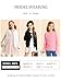 Haloumoning Girls Button Down Cardigan Jackets Kids Long Sleeve Cable Knit Sweaters 5-14 Years White