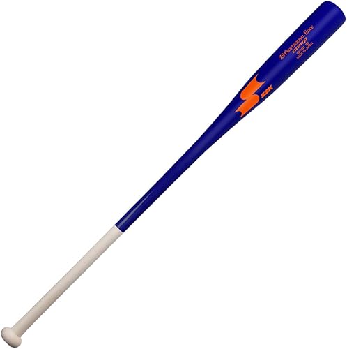 Miniatura 76 de SSK Z9 Professional Edge Comp Coaches - Bate de madera Fungo de 33 pulgadas, 35 pulgadas, 37 pulgadas, béisbol y sóftbol, más de 22 colores, Negro