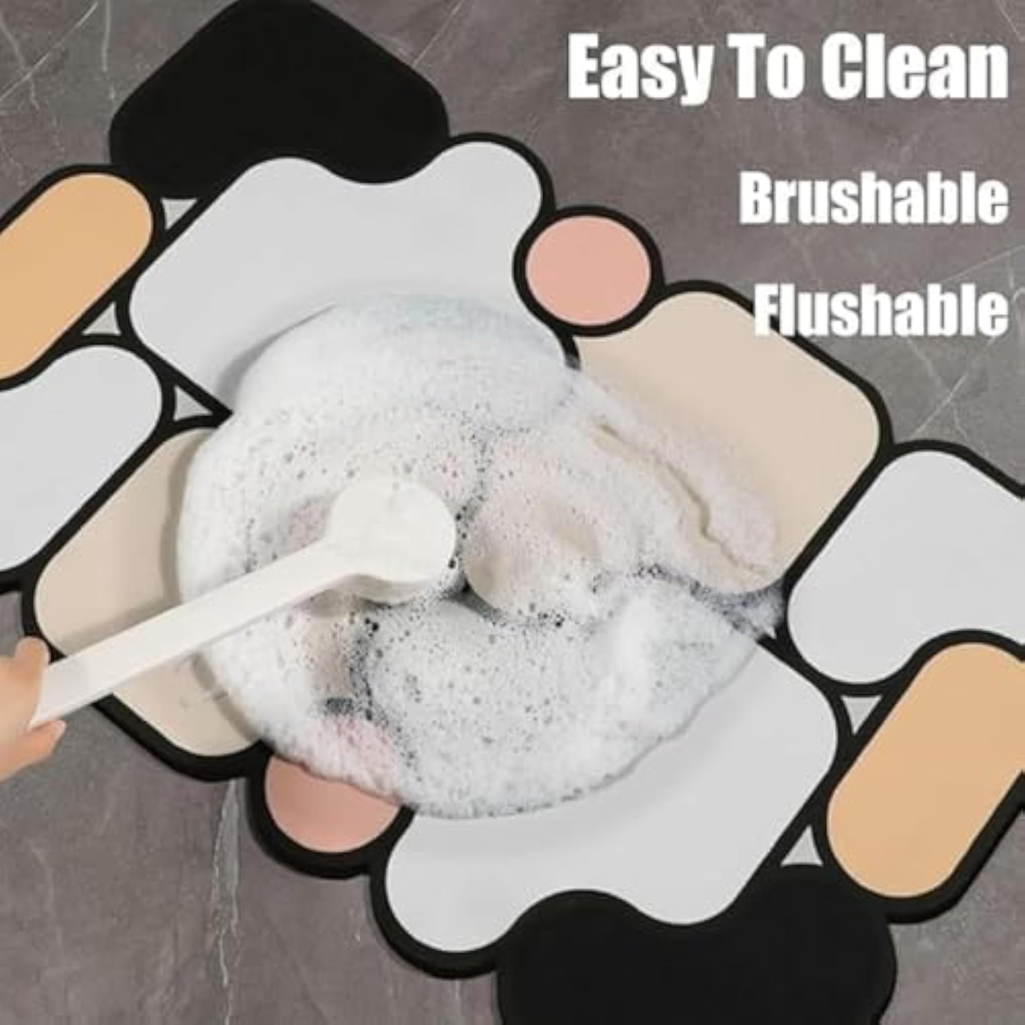Memory Foam Anti Slip Water Absorbent Bathroom Mat