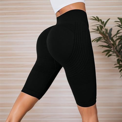 Celsior Leggings Compression Shorts, Anti Cellulite 3D Leggings Women High Waisted Butt Lifting Capris Yoga Pants - 1