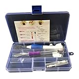 Amosfun Embroidery Sewing Needle Needles Punch Pen Hand Crochet for Tools Magica para Machine kit Bordar- Embroidery Punch Needles Easy to Use Multipurpose Sewing Tool for- DIY Craft