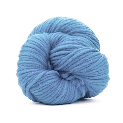 Revolution Fibers | Premium Super Bulky Merino Yarn | 100-Grams Of 100% Wool Yarn Chunky Weight, Thick Wool Yarn For Knitting, Crochet, Baby Blanket, Dyed, Felting, Weaving, Dream Blue #TOP25