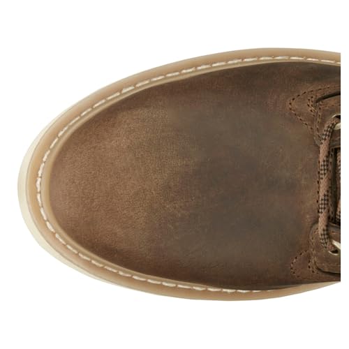 Justin Boots Mens Maxwell 6 Inch Lace Up Work/Duty - Brown - Size 6 D4