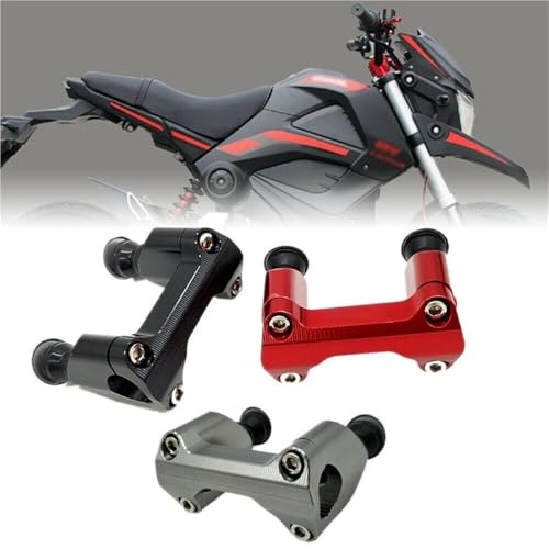 Rehausseur guidon moto 28 mm pontets pinces de montage en aluminium