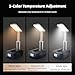 Maizoon Foldable LED Desk Lamp Multi-Function DIY Tool Set Built-in Tools Screwdrivers for Household & Outdoor Emergency Repair