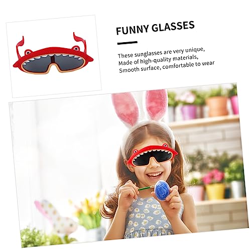 Toyvian 1 Peça Óculos Em Forma De Tubarão Óculos De Shot A Granel Adereços De Baile De Formatura Par