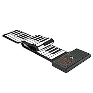 Elektronisch oprolbaar pianotoetsenbord met verbindingspedaal 61 toetsen Handrolpiano Elektronisch muziekinstrument voor…
