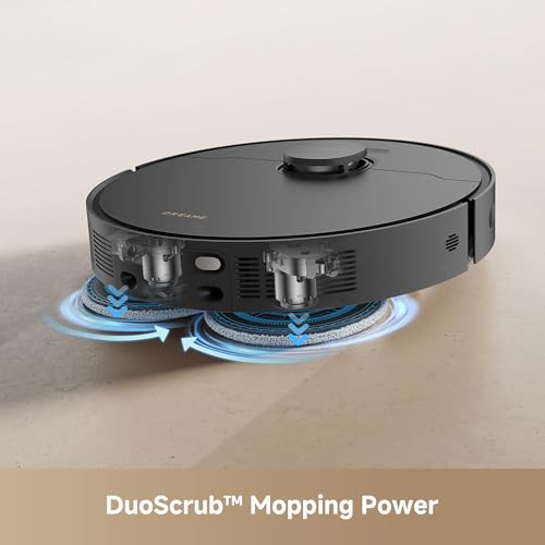 Image of DREAME L40s Ultra CE Robot Vacuum and Mop Combo with Self-Emptying Dock, 13,000Pa Suction, Mop Self-Cleaning and Auto-Raising, Ultrasonic Carpet Sensing, Ideal for Pet Hair, Carpet and Hard Floors
