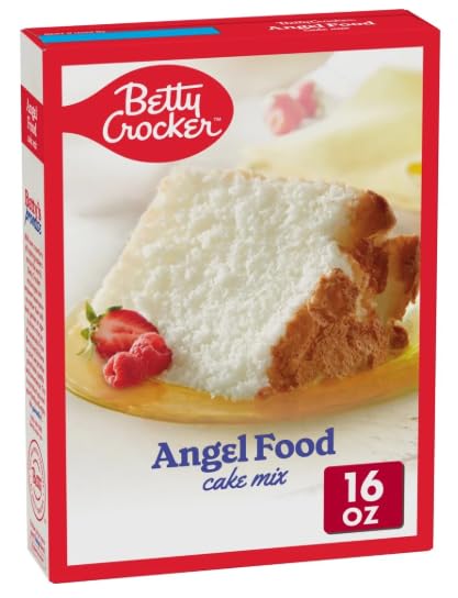 16 oz (2 pack) Ready Crocker Angel Food Cake Mix, Just Add Water,