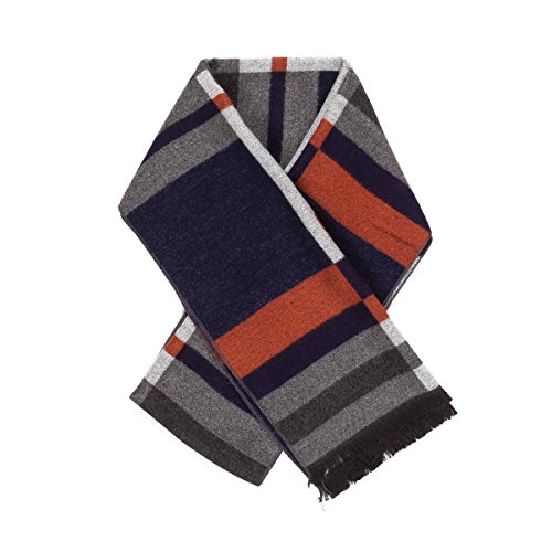 Melifluos Designed In Spain SCHAL FÜR HERREN Scarf For Men Reversible Elegant Classic Cashmere Feel Scarves thumb #1