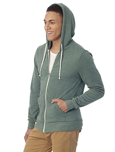Image of Alternative All Gender Adult's Rocky Eco-Fleece Zip Hoodie