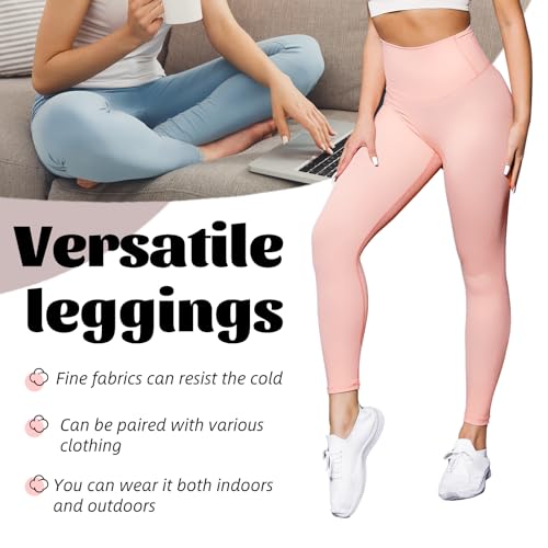 Women's high-Waisted Sports Leggings with Tummy Control, Casual Exercise Leggings, and Buttery Soft Yoga Pants. - Image 3