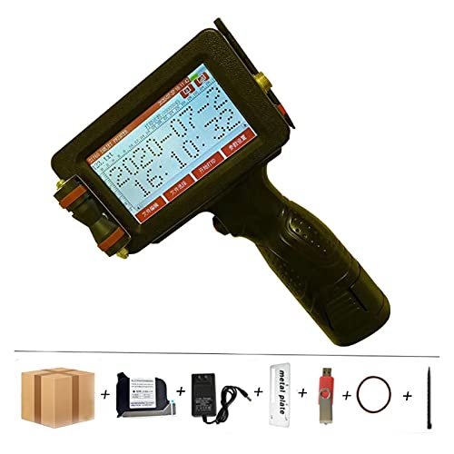 Imprimante TIJ portable 12.7mm jet d'encre pour marquage de code barre et date d'expiration